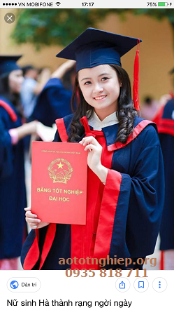 Aó tốt nghiệp TT anh ngữ 16